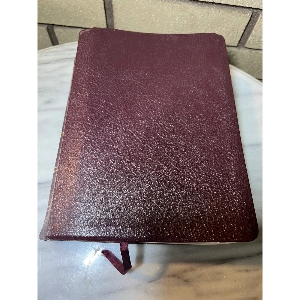 Zondervan Life Application Bible NIV Large Print Burgundy Bonded Leather